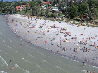 Balatonlelle  lido strand